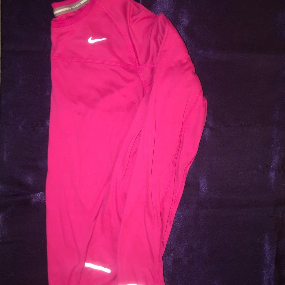 Nike. Long sleeve athletic shirt